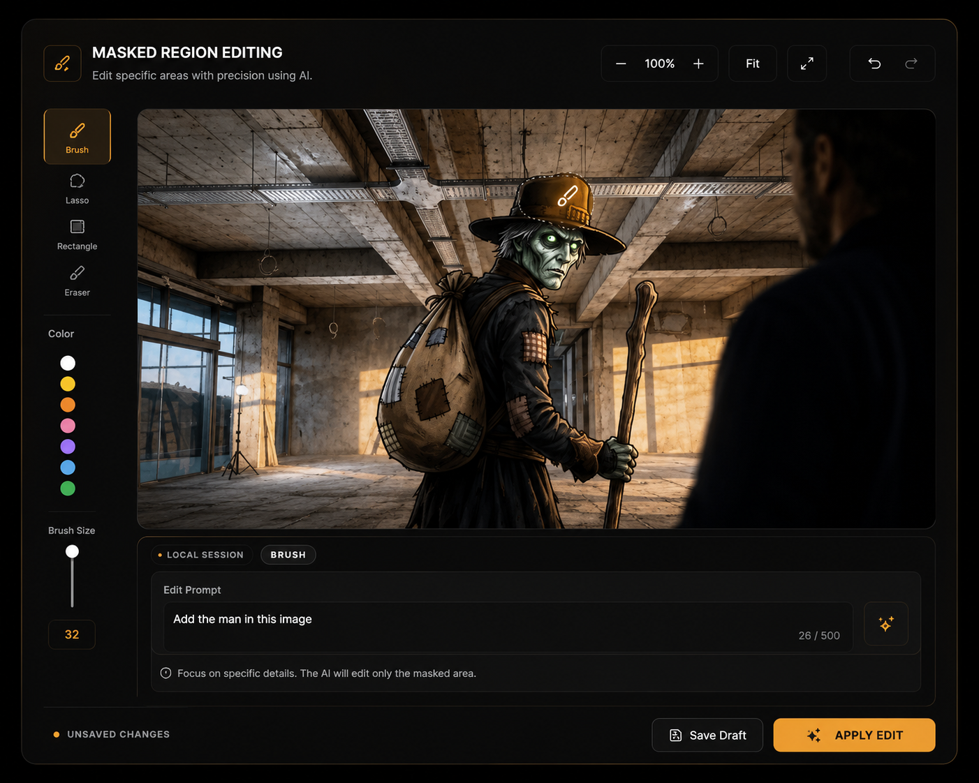 Masked Editing
