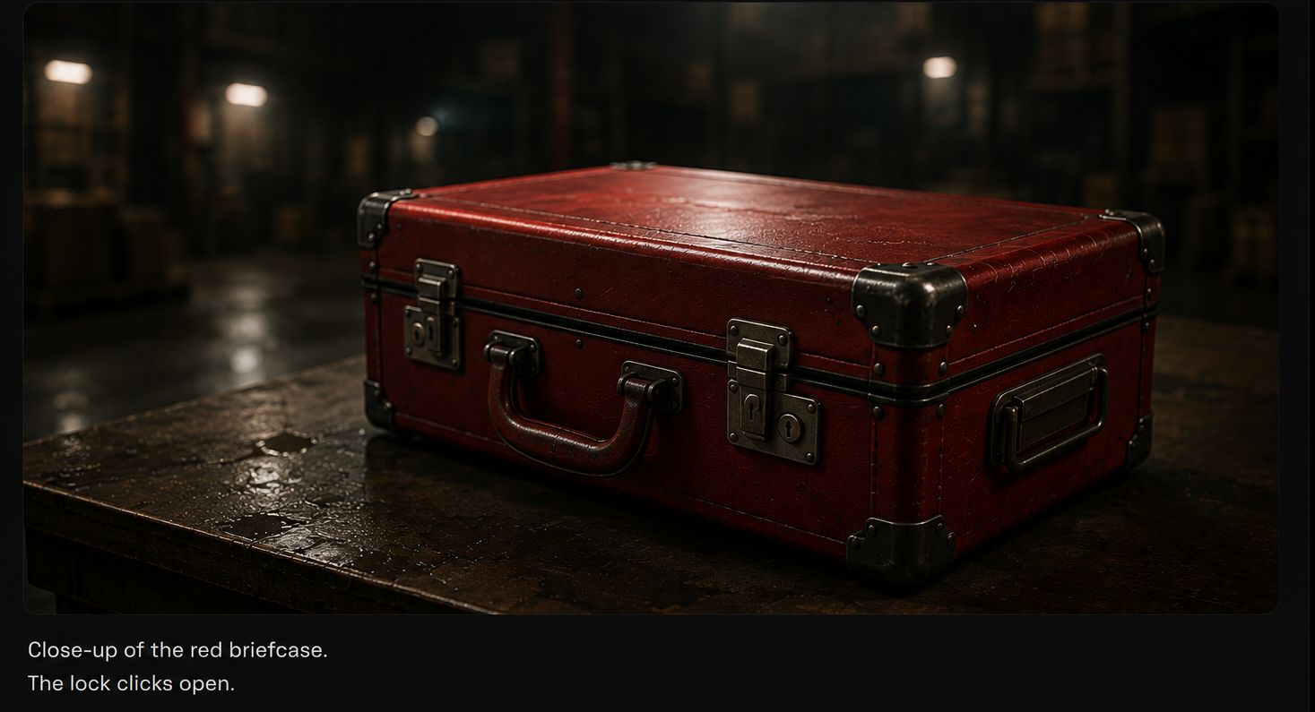 Red Briefcase