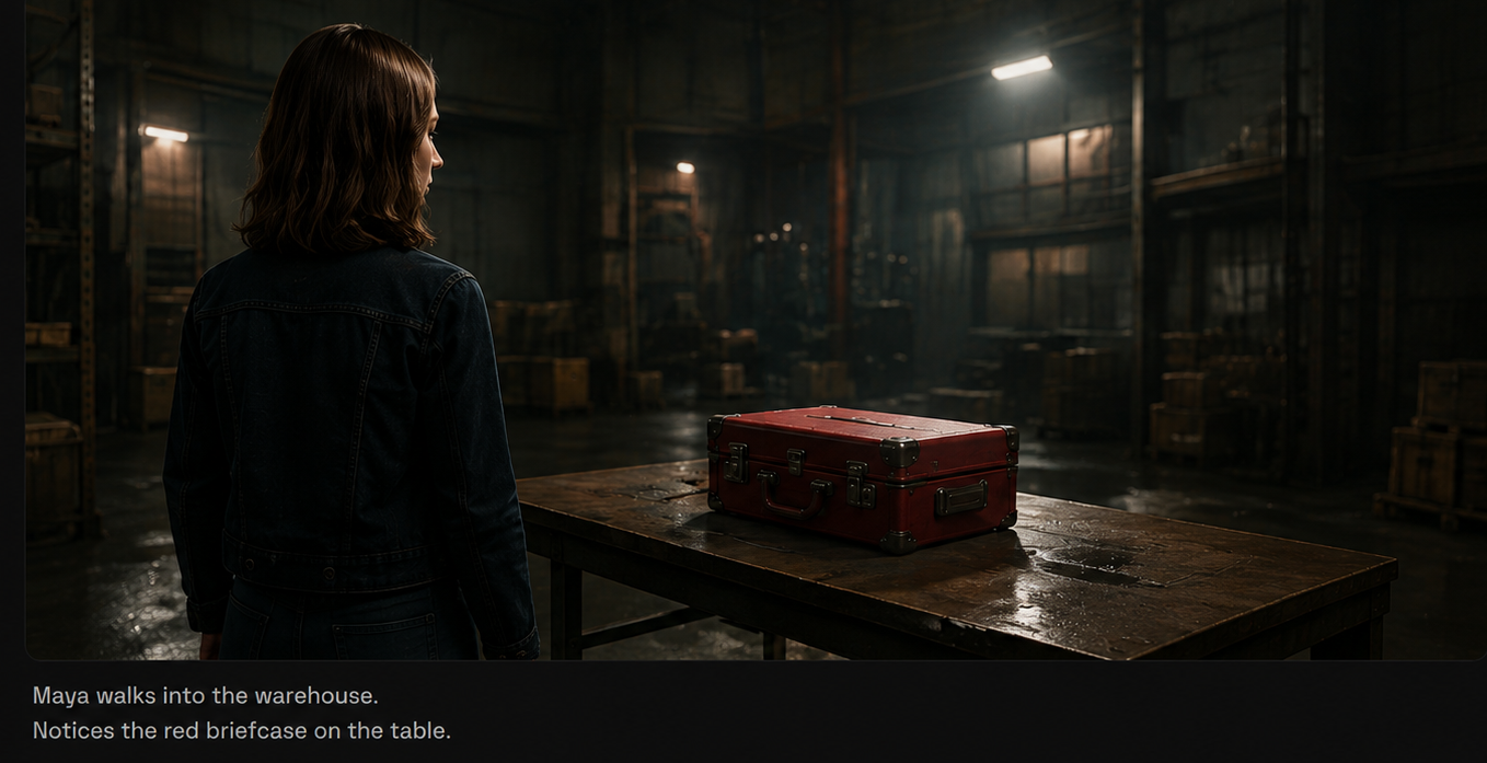 Maya and the Red Briefcase